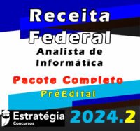 receita federal Analista de Informatica curso 2024