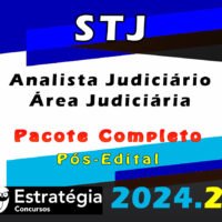 STJ Analista Judiciario Area Judiciaria CURSO 2024