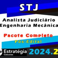 STJ Analista Judiciario Engenharia Mecanica CURSO 2024 1