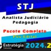 STJ Analista Judiciario Pedagogia CURSO 2024