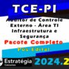 TCE PI Auditor de Controle Externo Area TI Infraestrutura e Seguranca curso 2024