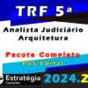 TRF 5a Regiao Analista Judiciario Arquitetura curso 2024