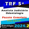 TRF 5a Regiao Analista Judiciario Odontologia curso 2024