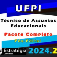 ufpi Tecnico de Assuntos Educacionais curso 2024