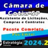 Camara de Cotia SP Assistente de Licitacoes Compras e Contratos 2024 curso