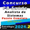 PB Saude Analista de Sistemas curso2 2024