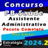 PB Saude Assistente Administrativo curso2 2024