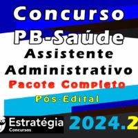 PB Saude Assistente Administrativo curso2 2024