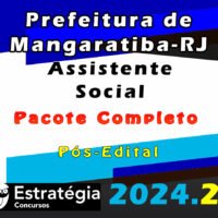Prefeitura de Mangaratiba RJ Assistente Social curso 2024