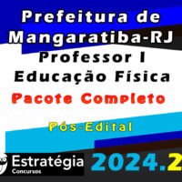 Prefeitura de Mangaratiba RJ Professor I Educacao Fisica curso 2024