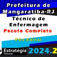 Prefeitura de Mangaratiba RJ Tecnico de Enfermagem curso 2024