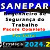 SANEPAR Engenheiro de Seguranca do Trabalho curso 2024