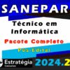 SANEPAR Tecnico em Informatica curso 2024