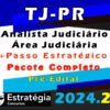 TJ PR Analista Judiciario Area Judiciaria curso 2024