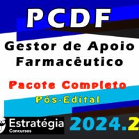 pcdf Gestor de Apoio Farmaceutico 2024 curso