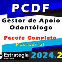 pcdf Gestor de Apoio Odontologo 2024 curso