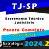 tj sp Escrevente Tecnico Judiciario curso 2024
