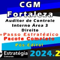 CGM FortalezaAuditor de Controle Interno Auditor de Controle Interno Area 3 Direito curso 2024