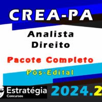 CREA PA Analista Direito curso 2024