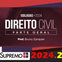Direito Civil 2024 Parte Geral Bruno Zampier curso