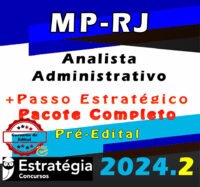 MP RJ Analista Administrativo CURSO 2024