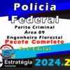 Policia Federal Perito Criminal Area 09 Engenheiro Florestal curso 2024