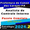Prefeitura de Canaa dos Carajas PA Analista de Controle Interno curso 2024