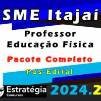 SME Itajai Professor Educacao Fisica curso 2024