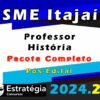 SME Itajai Professor Historia curso 2024
