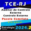TCE RJ Auditor de Controle Externo Controle Externo curso 2024