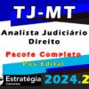 TJ MT Analista Judiciario Direito curso 2024 1