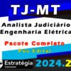 TJ MT Analista Judiciario Engenharia Eletrica curso 2024 1