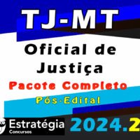 TJ MT Oficial de Justica curso 2024