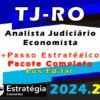 TJ RO Analista Judiciario Economista curso 2024