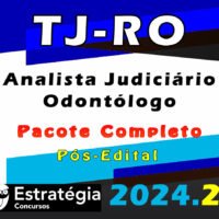 TJ RO Analista Judiciario Odontologo 2 curso 2024