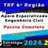 TRF 6a Regiao Analista Judiciario Apoio Especializado Engenharia Civil curso 2024