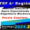 TRF 6a Regiao Analista Judiciario Apoio Especializado Engenharia Mecanica 2 2024 curso