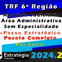 TRF 6a Regiao Analista Judiciario Area Administrativa Sem Especialidade curso 2024