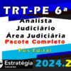 TRT PE 6a Regiao Analista Judiciario Area Judiciaria curso 2024