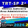 TRT SP 2a Regiao Tecnico Judiciario Area Administrativacurso 2024