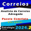 cORREIOS Analista de Correios Advogado curso 2024