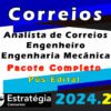 cORREIOS Analista de Correios Engenheiro Engenharia Mecanica curso 2024