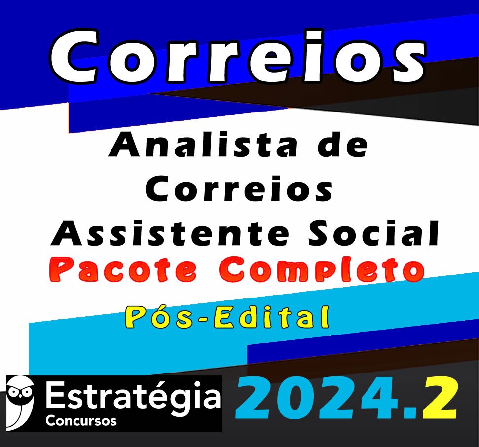 correios Analista de Correios Assistente Social curso 2024