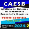 CAESB Analista de Sistemas de Saneamento Engenheiro Mecanico curso 2024