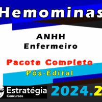 Hemominas ANHH Enfermeiro curso 2024
