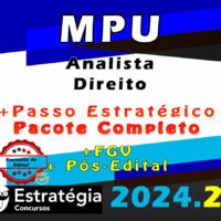 MPU Analista Direito curso 2024 