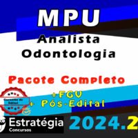 MPU Analista Odontologia curso 2024 