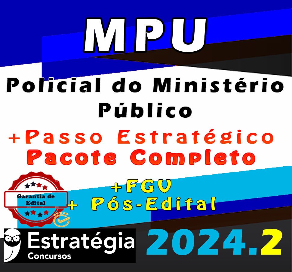 MPU Policial do Ministerio Publico curso 2024