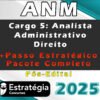 ANM Cargo 5 Analista Administrativo Direito curso 2024
