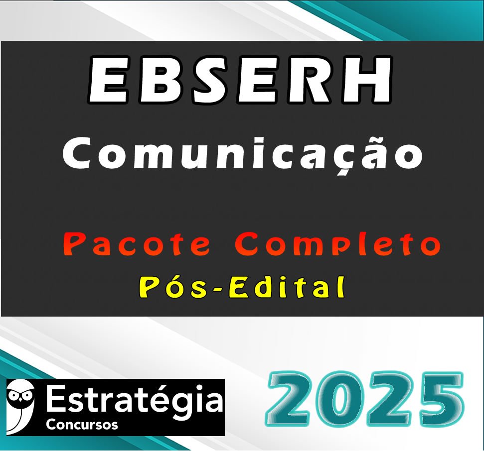 EBSERH Comunicacao curso 2024